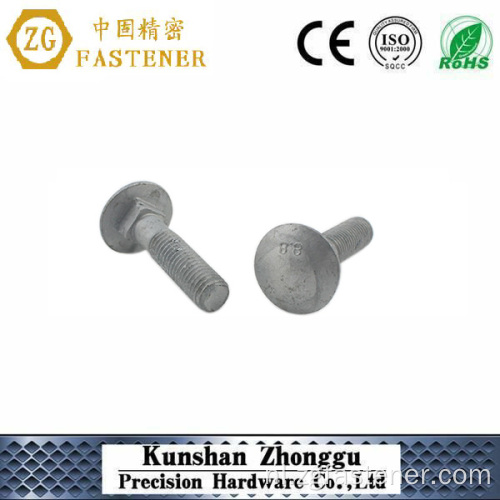 Hot Dompleed Gegalvanised Carriage Bolts M3